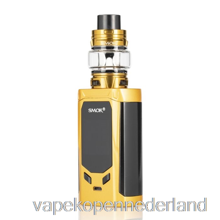 Vape Nederland Smok R-kiss 200w & Tfv8 Baby V2 Starterkit Goud